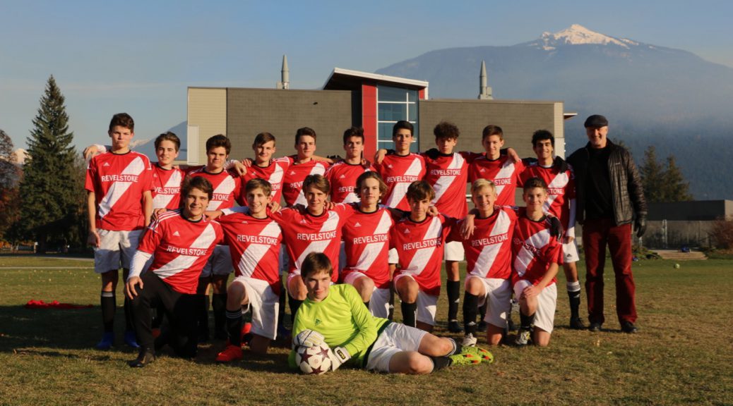 revelstoke secondary school boy's soccer team