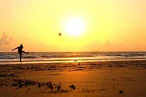Beach Soccer auf Sprachreise nach Los Angeles Beach Soccer Los Angeles USA Freizeit Sprachreisen Schüler