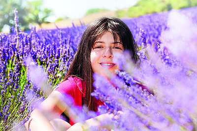 Lerne über die Blumen in Frankreich mit dem iSt Reiseführer