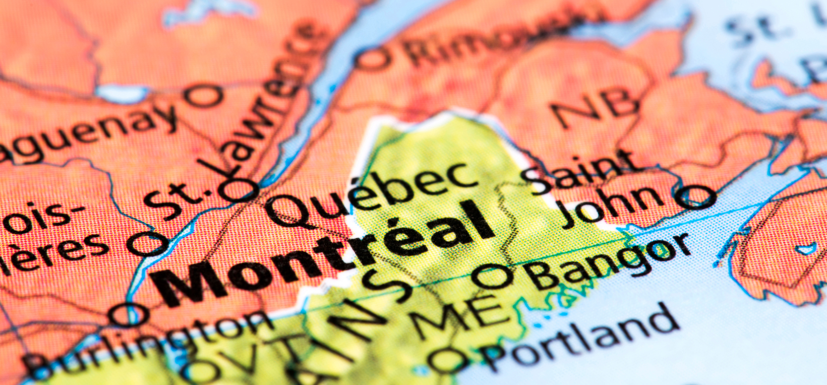 Die Amtssprache in Montreal, Kanada ist Französisch 