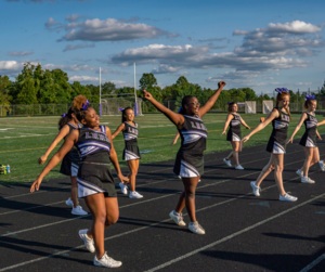 high school cheerleaders