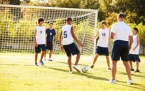 Mit dem Fußball nach Neuseeland