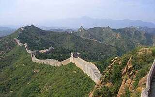 Ausflug zur Chinesische Mauer in Peking Chinesische Mauer China Ausflug Freizeit Sprachreisen Schüler