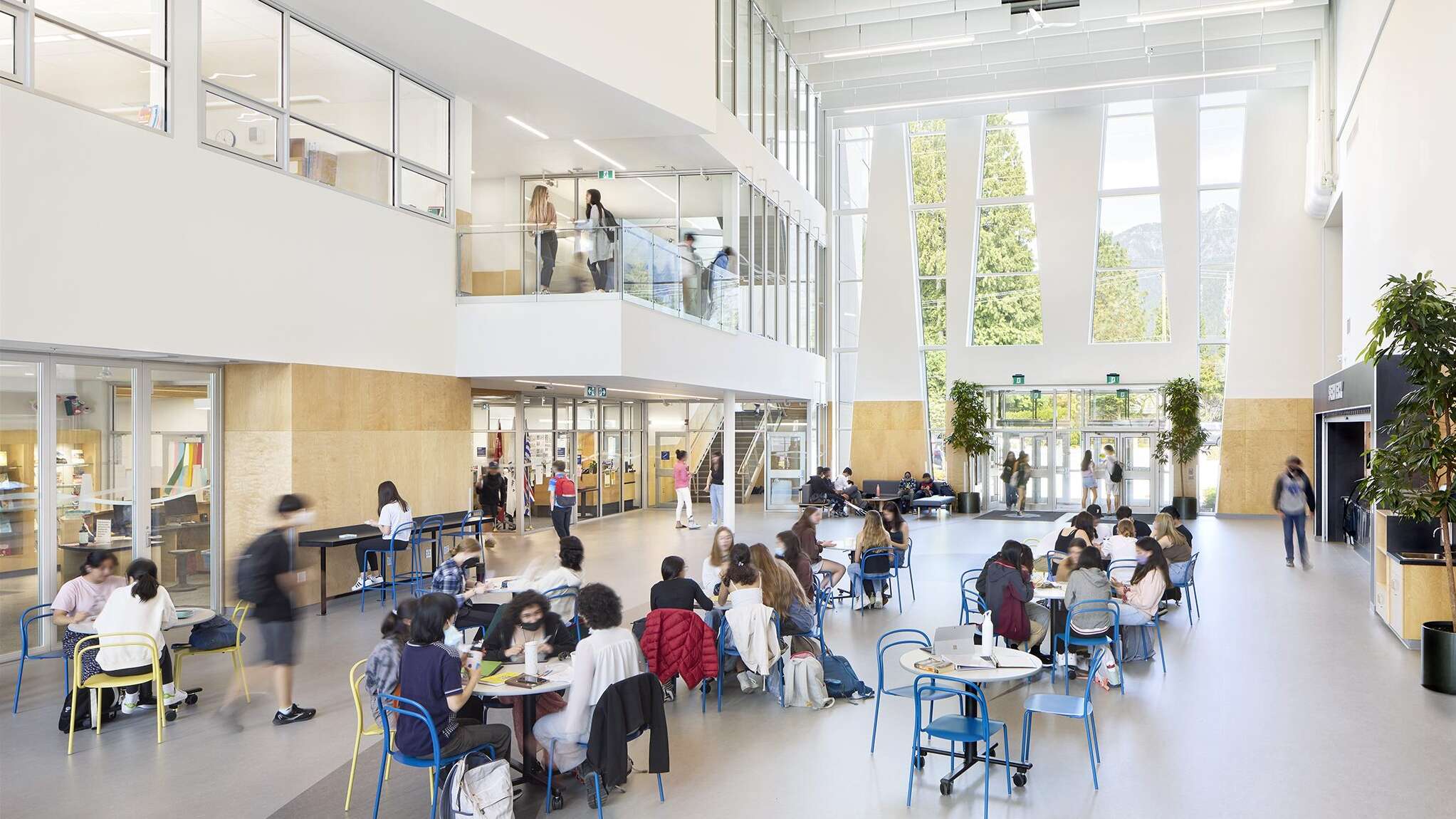 Handsworth secondary school cafeteria 