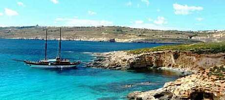 Bootsausflug nach Comino Malta Comino Boot Ausflug Sprachreise