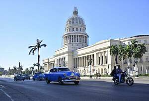 Spanische Sprachreisen nach Kuba Kuba Havanna Spanisch lernen Stadt Autos