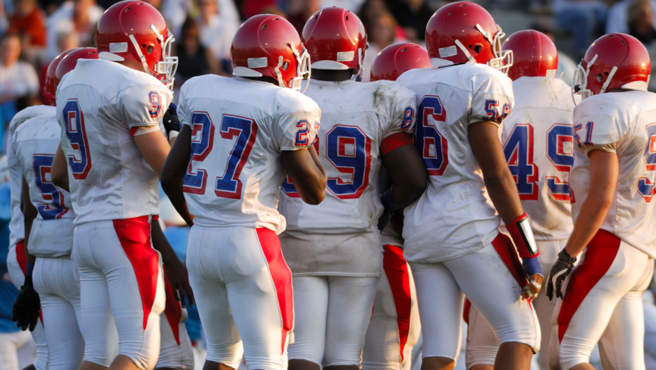 High School: amerikanisches Fußball