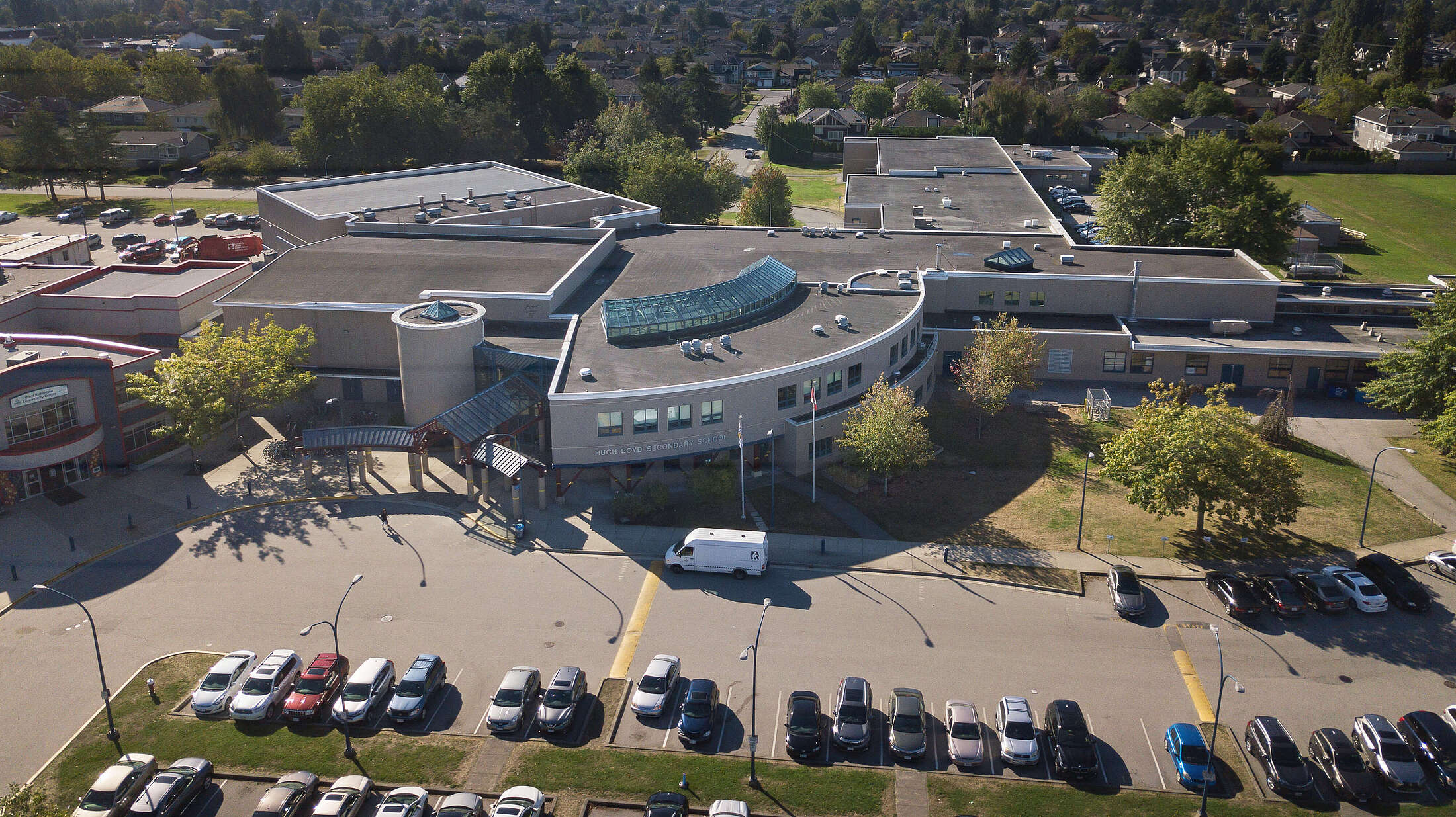 Hugh Boyd Secondary School building 