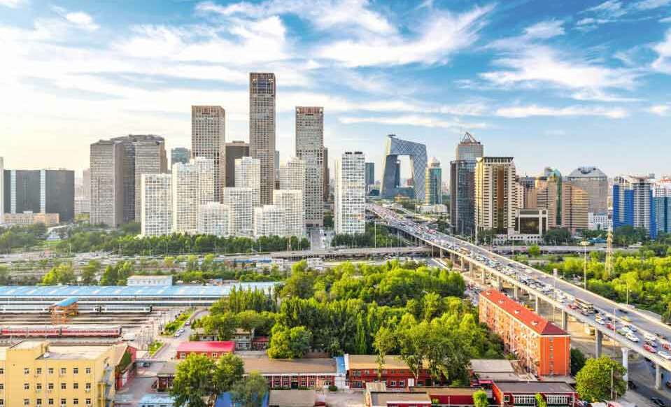 China Peking Chinesisch lernen Skyline Sprachreisen