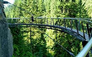 Klippen Höhe Vancouver Kanada Abenteuer Sprachreise