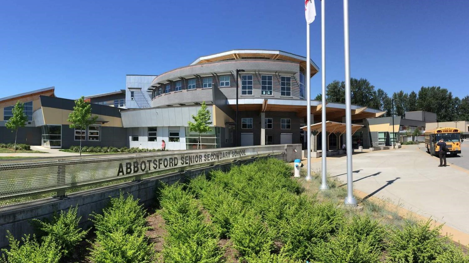 Abbotsford Senior Secondary School Gebäude