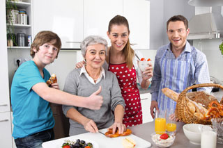 Eine Gastfamilie ist für jedes Alter geeignet