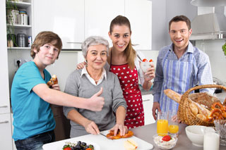 Eine Gastfamilie ist für jedes Alter geeignet Eine Gastfamilie ist für jedes Alter geeignet