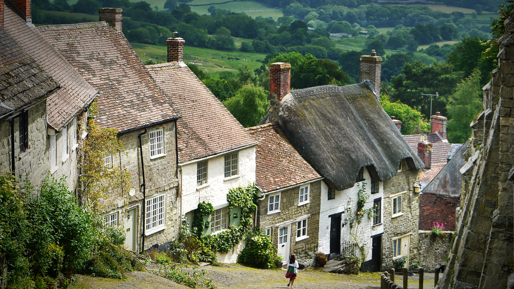 Lerne über die Dörfe in England mit dem iSt Reiseführer 