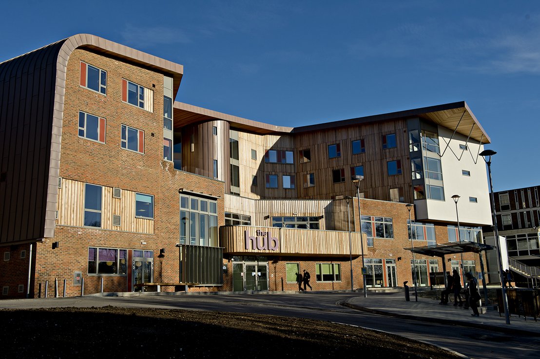 Das Studentenwohnheim von Brighton Central University 