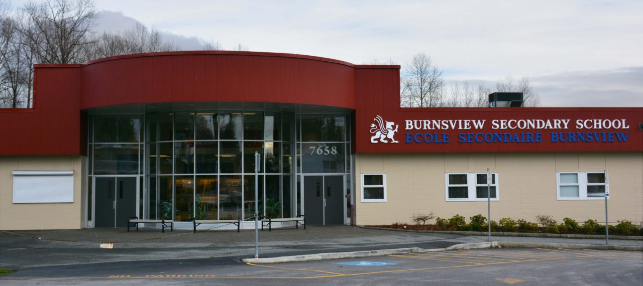Burnsview Secondary School Schulgebäude 