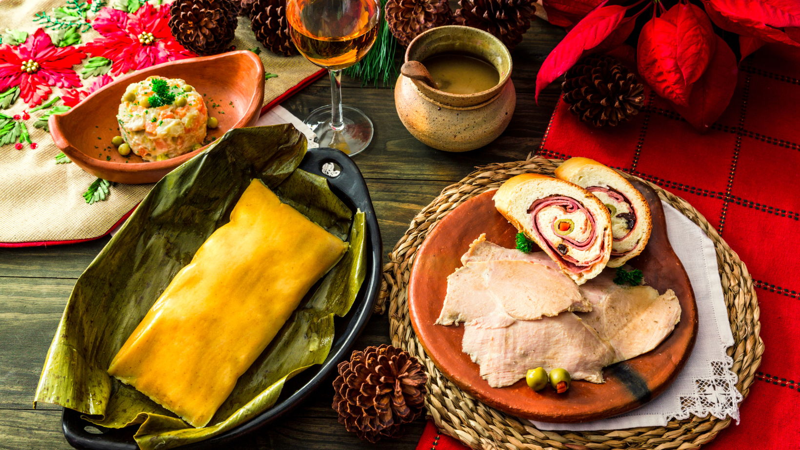Weihnachtsgerichte aus Mexiko: Ensalada de Nochebuena, Tamales