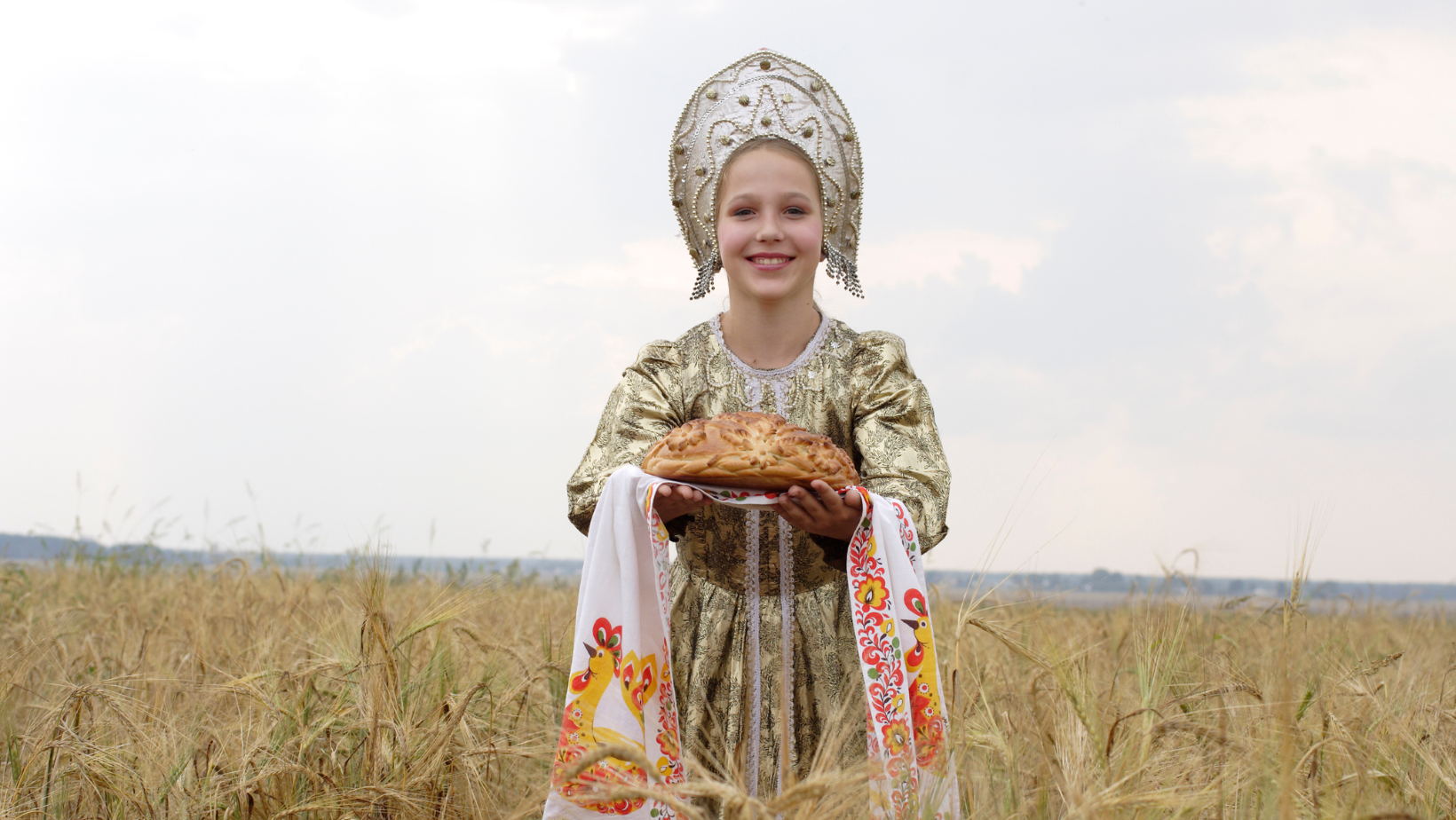 Die Einwohner in Russland 