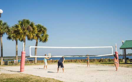 Volleyball Beach Schüler Freizeit Sprachreise Málaga Spanien