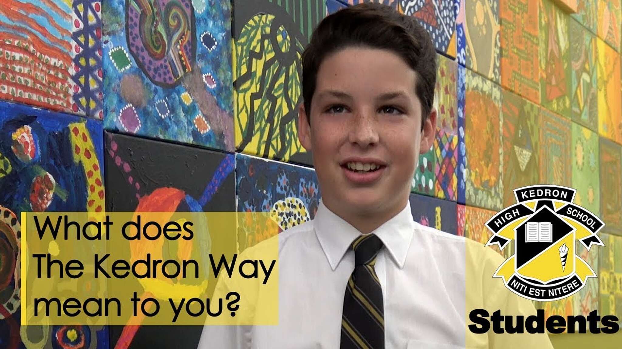 What does The Kedron Way mean to you? | Part 1
